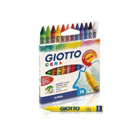 Pastelli a cera Giotto a 12