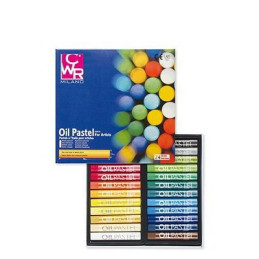 Pastelli ad olio 24pz assortiti