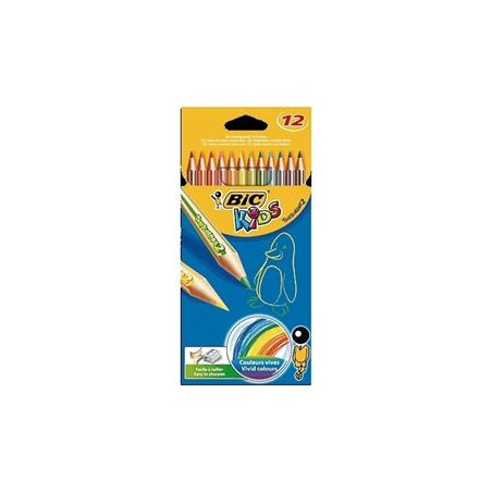 Pastelli Bic Tropicolors 12pz assortiti