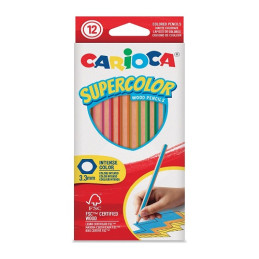 Pastelli carioca Supercolor 3.3mm  a 12pz
