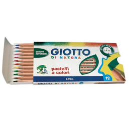 Pastelli giotto natura a 12 offerta