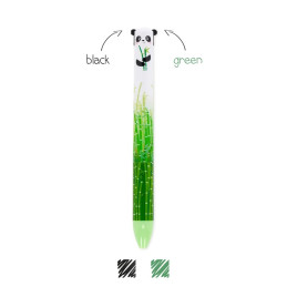 Penna  two-color ballpoint pen Panda Legami