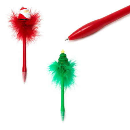 Penna a Sfera Luminosa Babbo Natale Legami