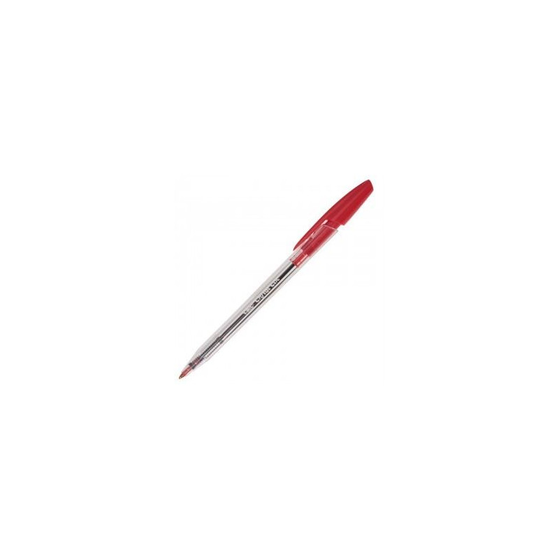 Penna Bic Cristal Clic Rosso