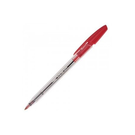 Penna Bic Cristal Clic Rosso