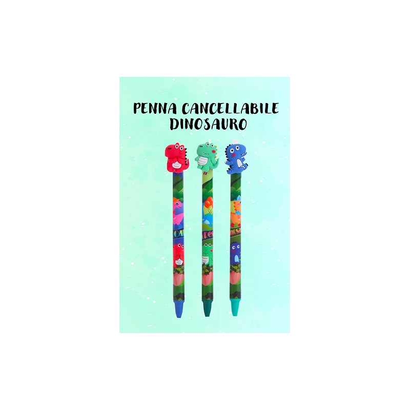 Penna cancellabile dinosauro