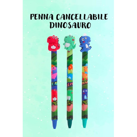 Penna cancellabile dinosauro