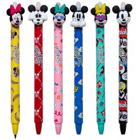 Penna cancellabile mickey e mouse