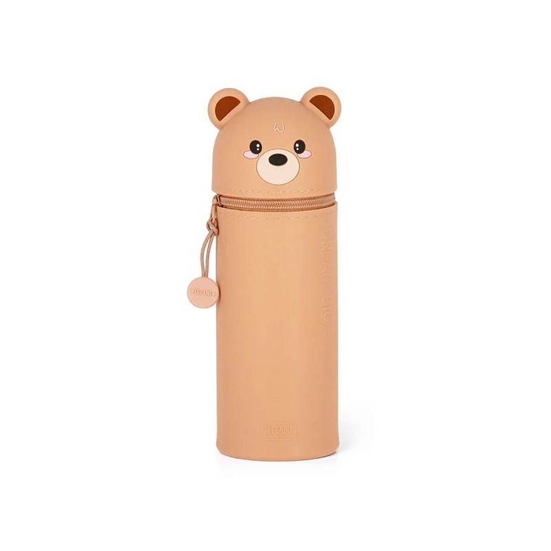 Astuccio 2 In 1 Morbido Silicone KAWAII LEGAMI - Teddy bear