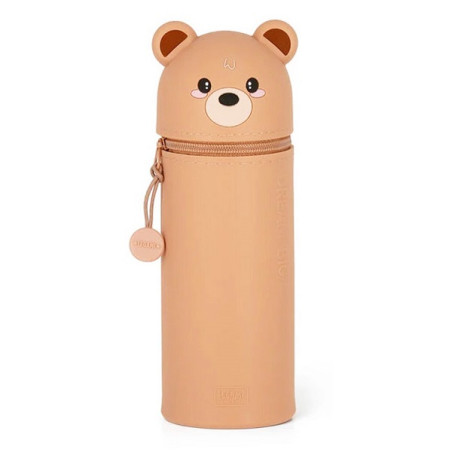 Astuccio 2 In 1 Morbido Silicone KAWAII LEGAMI - Teddy bear