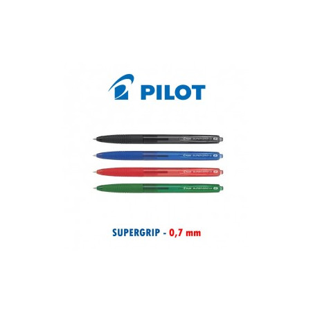 Penna Pilot Super Grip G Fine blu scatto