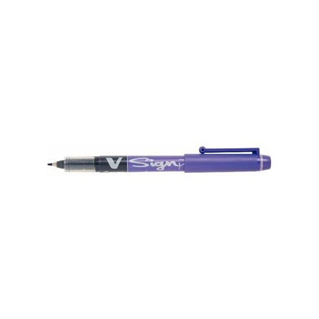 Penna Pilot V Signpen 2mm Viola