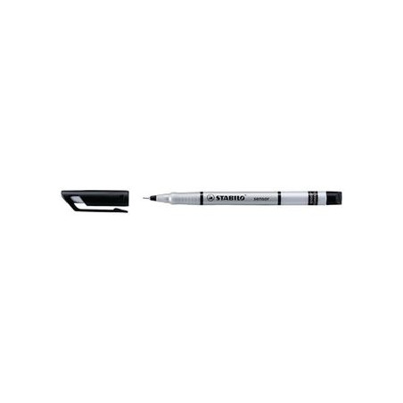 Penna Stabilo sensor F fineliner 0,3 nero