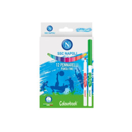 Pennarelli a 12pz SSC Napoli Colourbook