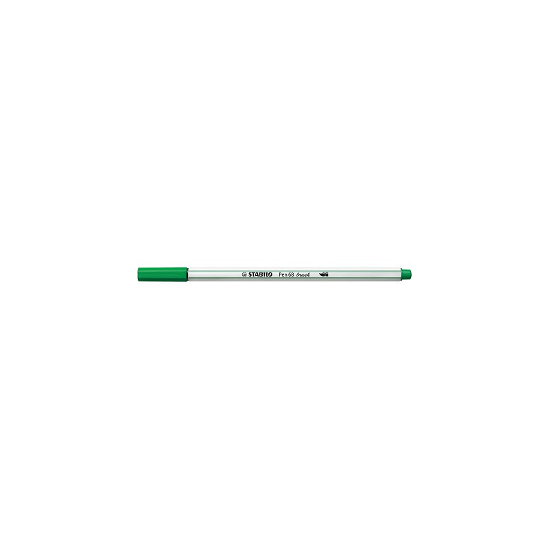 Pennarello Stabilo Pen 68 Brush Verde