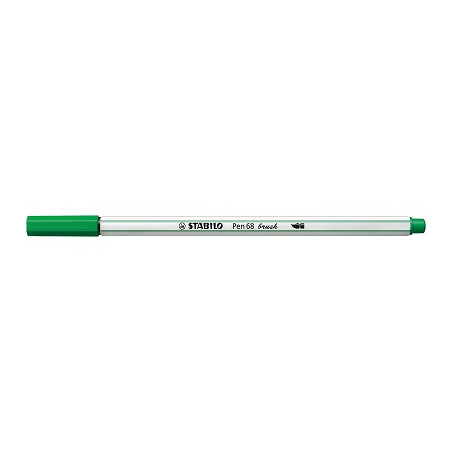 Pennarello Stabilo Pen 68 Brush Verde