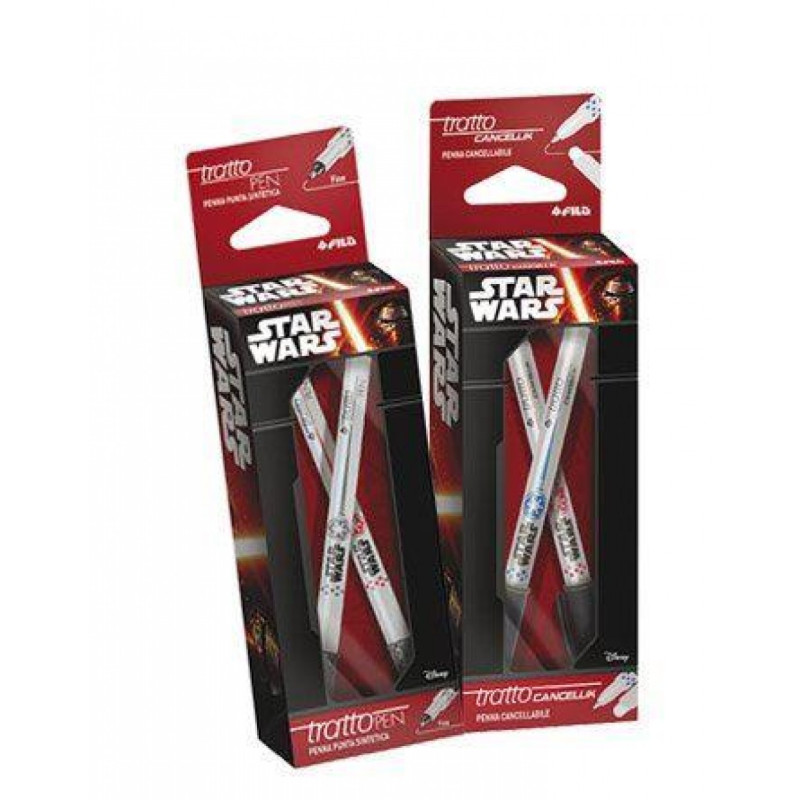 Penne Tratto Cancellik fila tratto cancellik star wars nero/rosso