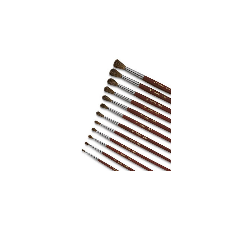 Pennello punta tonda pelo di pony n.11