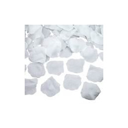 Petali in tessuto bianchi