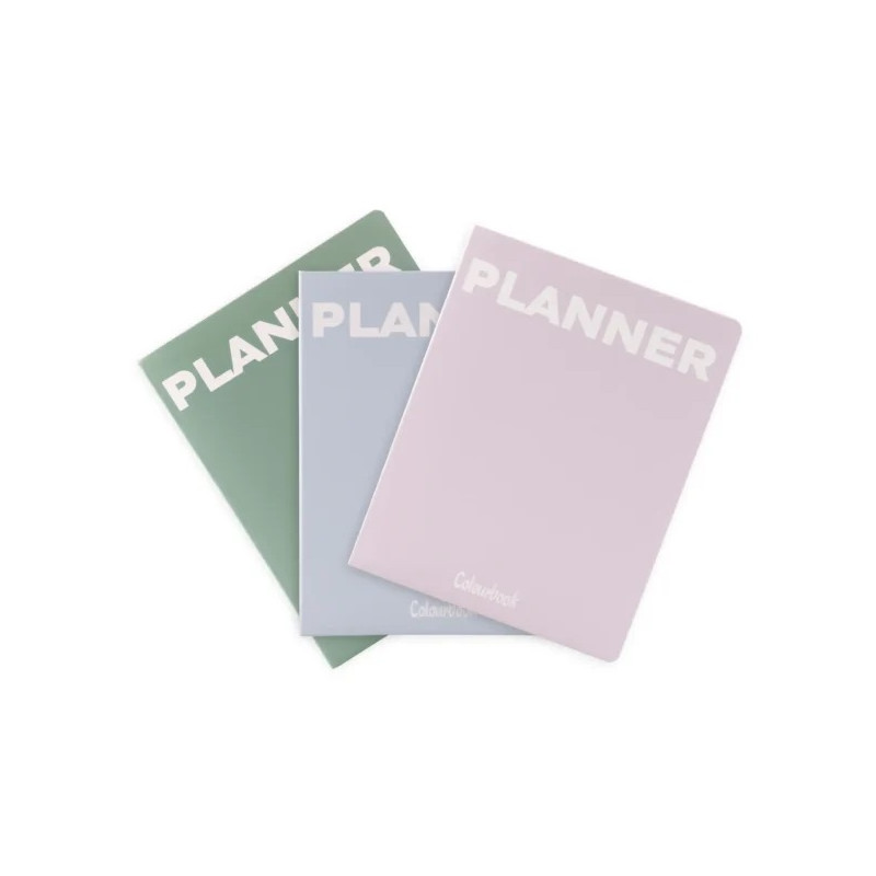 Planner Colourbook perpetuo settimanale 19x24cm