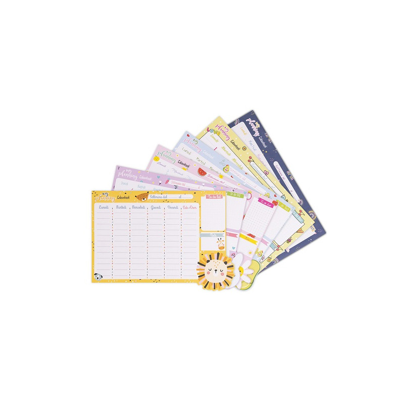 Planning agenda colourbook Blocco My Planning 34x24