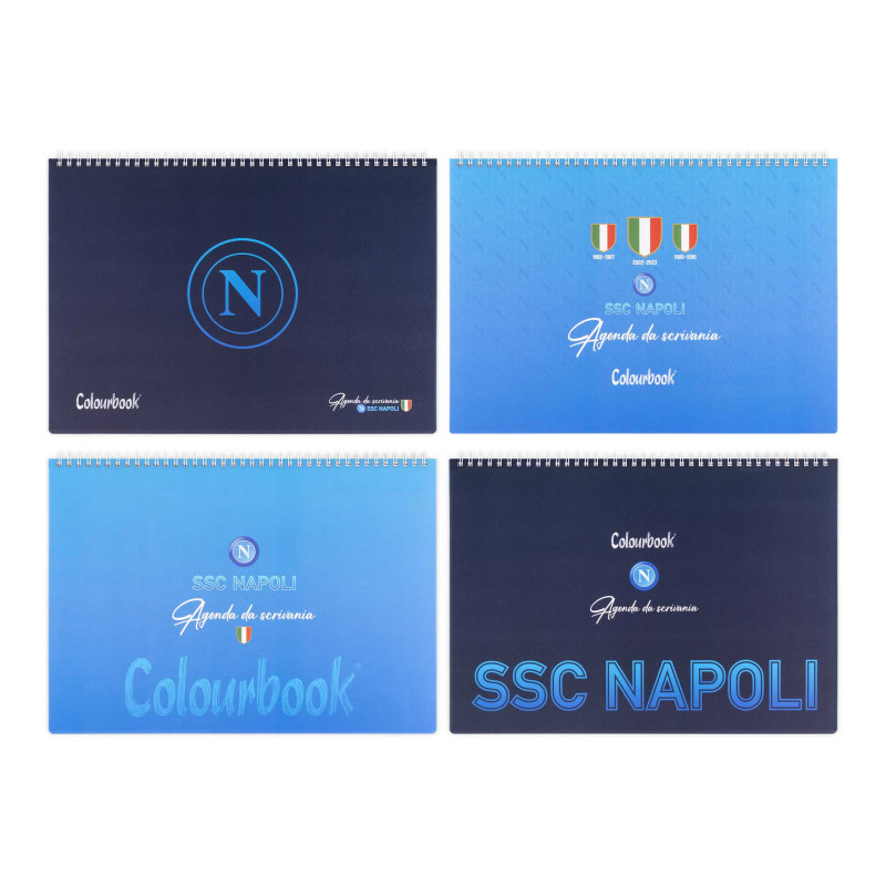 Planning agenda spiralato 35X25 perpetuo Napoli colourbook