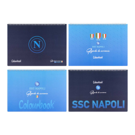 Planning agenda spiralato 35X25 perpetuo Napoli colourbook
