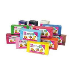 Plastilina in panetto rosso 500gr