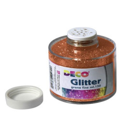 Porporina GLITTER rame A GRANA FINE ML.150