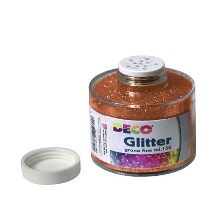 Porporina GLITTER rame A GRANA FINE ML.150