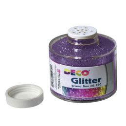 Porporina GLITTER viola A GRANA FINE ML.150