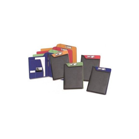 Porta blocco con molla imbottito 2 colori