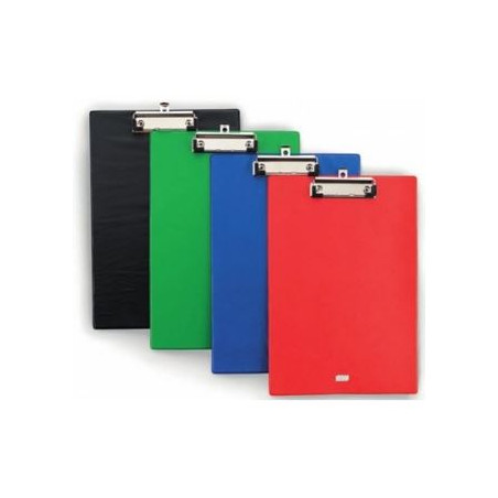 Porta blocco con molla singolo A4 blu