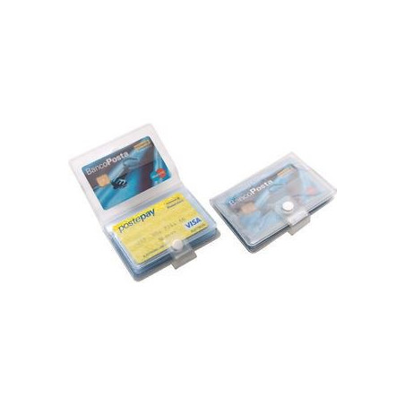 Porta card / tessere 24 tasche a libro
