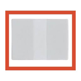 Porta card trasparenti a 2 spazi 100pz