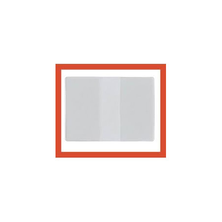 Porta card trasparenti a 2 spazi 100pz