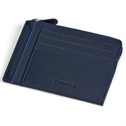 Porta carte credito con porta monete in pelle