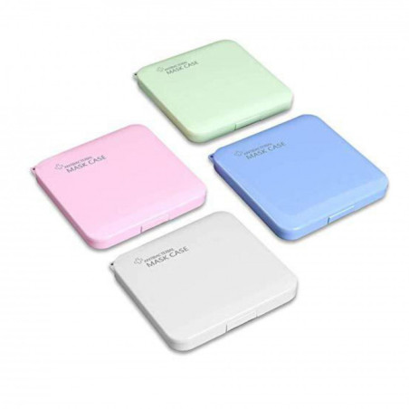 Porta mascherina rigida quadrata Mask Case antibatterica