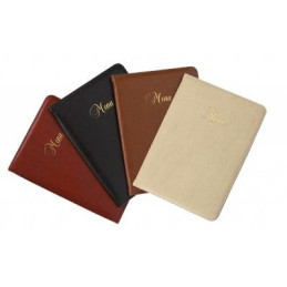 Porta Menù imbottito A4