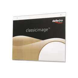 Portadepliants A3 stampati da parete A4 orizzontale