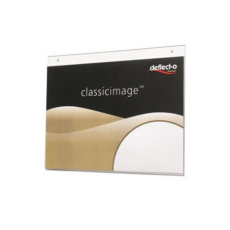 Portadepliants A3 stampati da parete A4 orizzontale