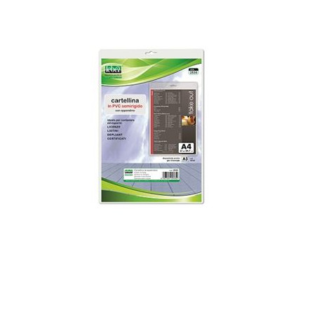 Portalicenze PVC A4 lebez
