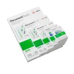 Pouches per plastificare 75x105 125mcx2 100 pz.