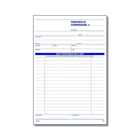 Proposta di Commissione 3c A5 offerta