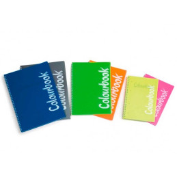 Quaderno spiralato A5 colourbook 5mm fluò