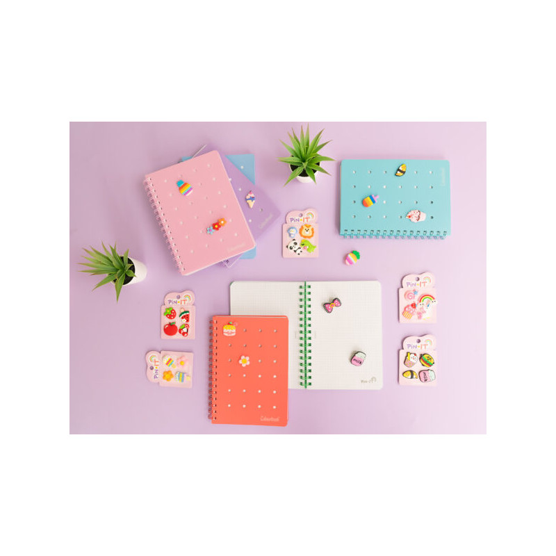 Quaderno spiralato A5 PIN IT righi  medie e superiori