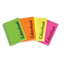Quaderno spiralato A6 5mm colourbook fluò