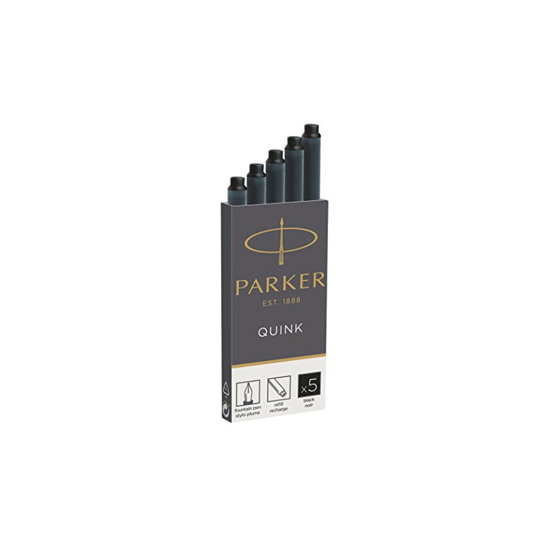 Refill Cartucce stylo Parker NERO 5pz