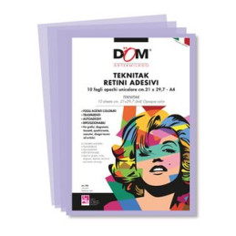 Retini adesivi Teknitak colore marrone scuro