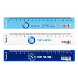 Righello 16cm. SSC NAPOLI Colourbook